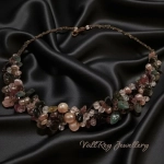 Колие от турмалин и перли - Image 2