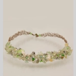 Колие от пренит и перли