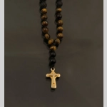 Колие от оникс, вулканична лава и тигрово око - Image 2