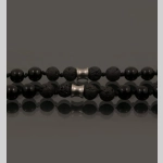 Колие от вулканична лава, хематит и оникс - Image 3