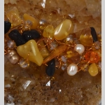 Колие от кехлибар и перли - Image 2