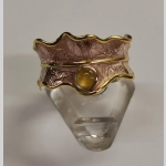 Пръстен от сребро с турмалин - Image 2