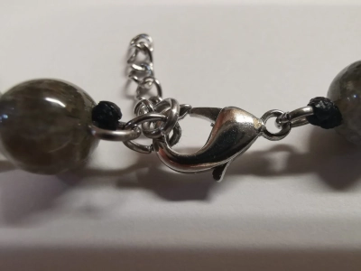 Гривна от лабрадорит и турмалин - Image 3