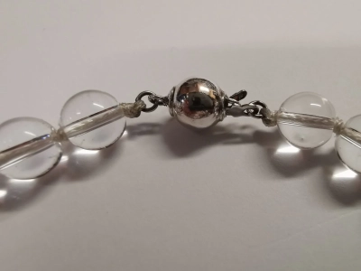 Гривна от лунен камък и турмалинов кварц - Image 3