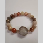 Гривна с друза и лунен камък