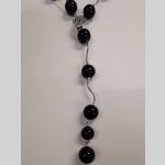 Дълго колие от син авантюрин - Image 3