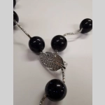 Дълго колие от син авантюрин - Image 2