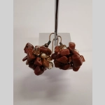 Плетени обеци от кафяв авантюрин - Image 3