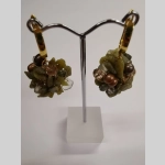 Плетени обеци от нефрит - Image 4