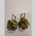 Плетени обеци от нефрит - Image 2