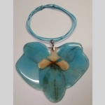 Колие "Синя Орхидея"