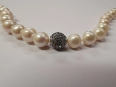 Колие от речни перли "Циркон" - Image 2