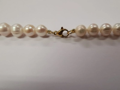 Колие от речни перли "Цвете" - Image 3