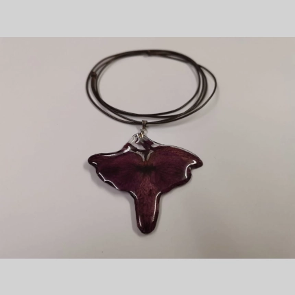 Колие "Тъмна Орхидея"