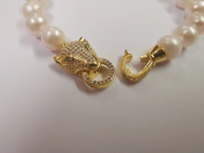 Гривна от перли "Златна Пума" - Image 2