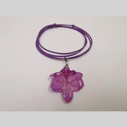 Колие от мини Орхидея