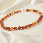 колие от естествен ахат