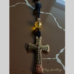 броеница от вулканична лава и цитрин - Image 4