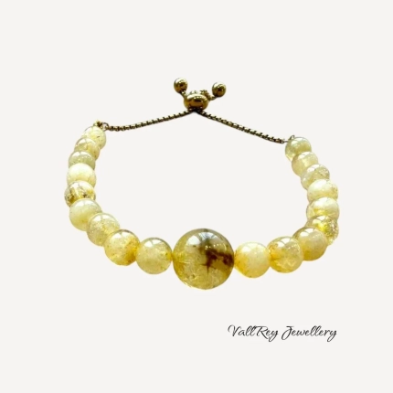 Дамска гривна от цитрин