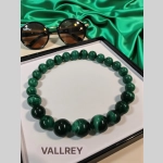 Гривна от естествен малахит - Image 2