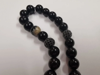 Броеница от турмалин и цирконий - Image 2