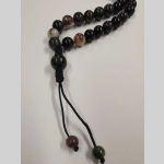 Броеница от турмалин и тигрово око, за отблъскване на негативна енергия - Image 2