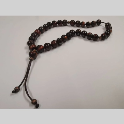 Броеница от тигрово око