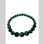 Гривна от естествен малахит