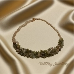 Плетено колие от нефрит