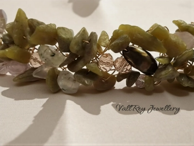 Плетено колие от нефрит - Image 4