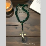 Броеница от естествен малахит - Image 2