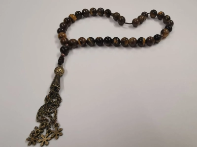 Броеница с тигрово око